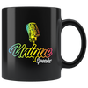 Unique Speaks Black 11oz Mug