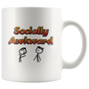 Socially Awkward White 11oz Mug