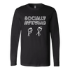 Socially Awkward Long Sleeve T-Shirt - Multiple Colors