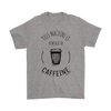 Powered by Caffeine Men's T-Shirt - Multiple Colors
