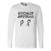 Socially Awkward Long Sleeve T-Shirt - Multiple Colors