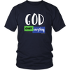 God Over Everything - Blocks Unisex T-Shirt - Multiple Colors