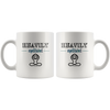 Heavily Meditated White 11oz Mug