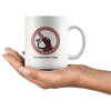 No Judgement Zone White 11oz Mug