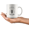 Powered by Caffeine White 11oz Mug