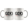 God Over Everything - Bold - White 11oz Mug