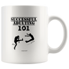 Adulting 101 White 11oz Mug - Multiple Styles