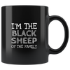 Black Sheep Black 11oz Mug