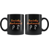 Socially Awkward Black 11oz Mug