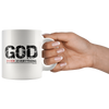 God Over Everything - Bold - White 11oz Mug